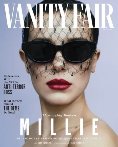 Vanity Fair Magazine March 2025 Millie Bobby Brown Stranger Things 03/2005 12z