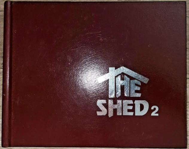 The Shed 2 by Bob Marvin, 2018 Hardcover Book, Signed Edition Featuring Vintage Car Collection