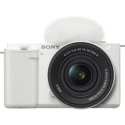 Sony Alpha ZV-E10 Mirrorless Vlog Camera with 16-50mm f/3.5-5.6 II Lens, Open Box Condition