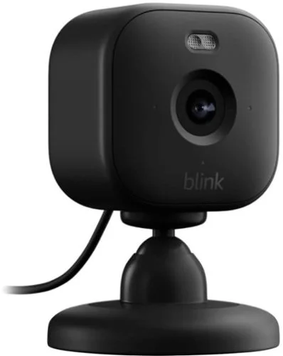 Blink Mini 2 Home Security and Pet Camera with HD Video, Color Night View, Motion Detection, Black