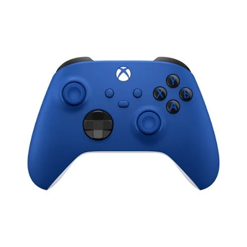 Microsoft - XBOX Wireless Controller for XBOX Series X, XBOX Series S, XBOX One, PCs, and Cloud-Enabled Devices - Shock Blue