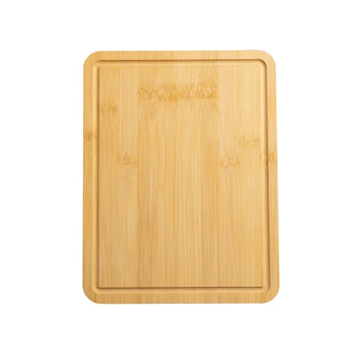 Mainstays Bamboo Cutting Board, 8.5 in x 11 in, with Juice Groove and Non-Slip Feet