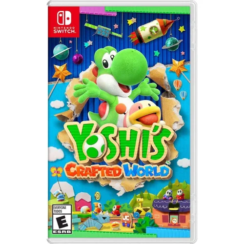 Yoshi's Crafted World Video Game for Nintendo Switch Action Adventure Game Rated E for Everyone