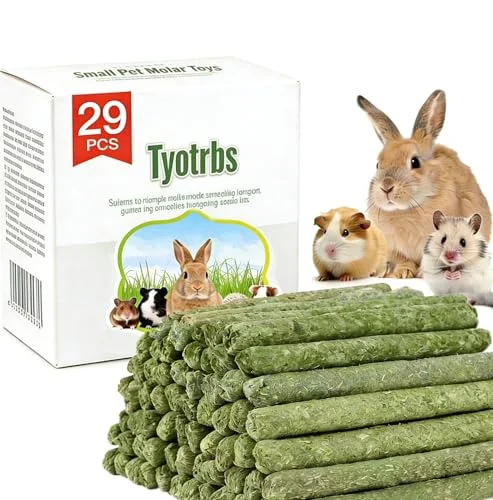 Tyotrbs 29PCS Chew Treat Rabbit Toys for Teeth Health