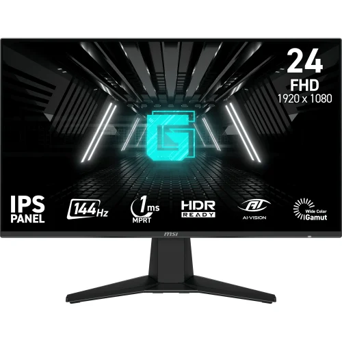 MSI 23.8" FHD 1920x1080 144Hz 1ms FreeSync IPS Gaming Monitor with HDMI and DisplayPort - G242LW