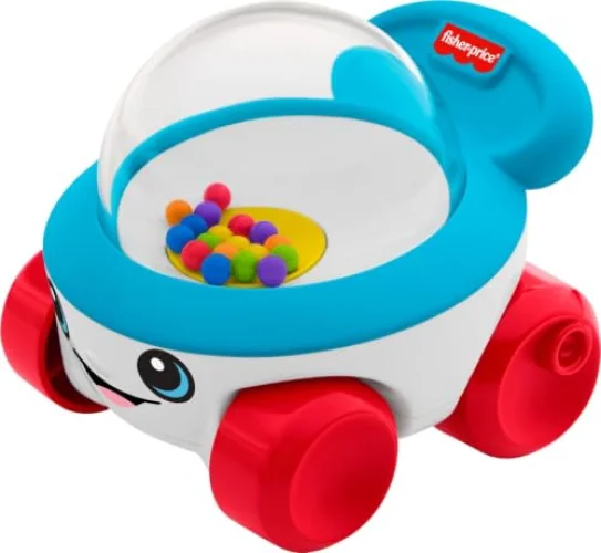 Fisher-Price Corn Popper Mini Vehicle Toy for Infants and Toddlers Ages 6 Months and Older