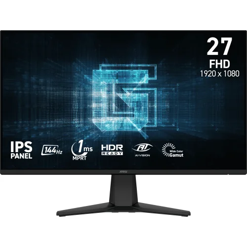 MSI 27" FHD (1920x1080) HDMI DP 144Hz 1ms FreeSync IPS Gaming Monitor - G275LW