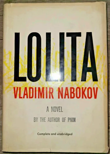 Vintage Hardcover Book, Lolita by Vladimir Nabokov, 1955 - 5th Impression