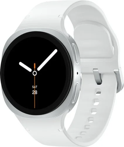 Samsung Galaxy Watch8 Aluminum Smartwatch 40mm LTE Silver (2025)