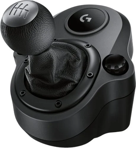 Logitech Driving Force Shifter for Xbox Series X|S, Xbox One, and PlayStation 4 & 5 - Black/Silver
