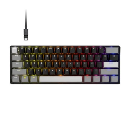 CORSAIR CLIPPER PRO MINI 60 Hall Effect Gaming Keyboard - Black