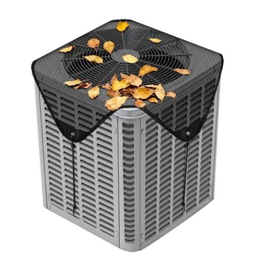 32 x 32 in Central Air Conditioner Cover for Outside Units with Mesh Top and Bungee Cord System