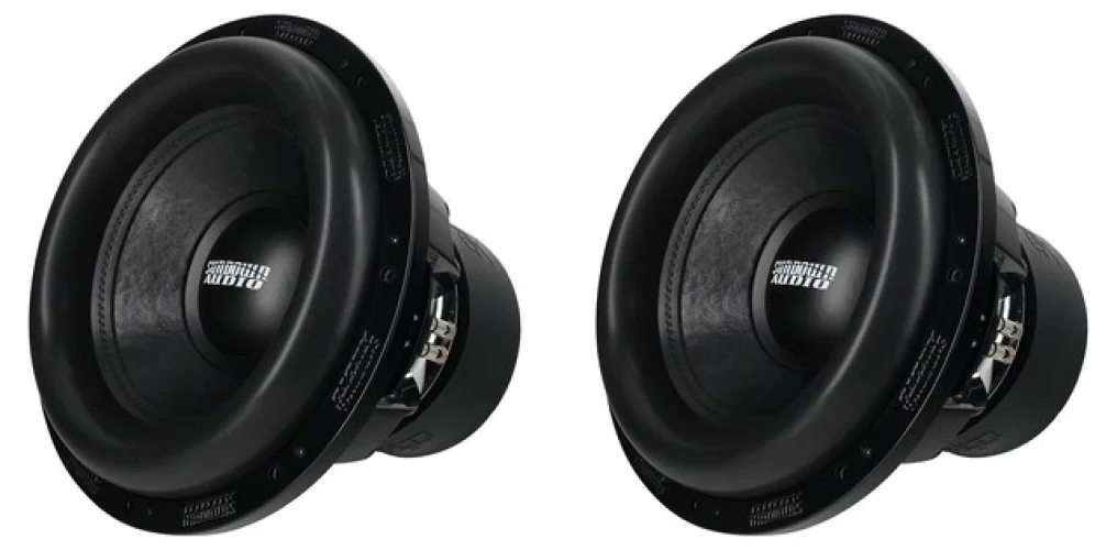 (2) Sundown Audio ZV6-15 D2 15" 3250 Watt RMS Car Subwoofers DVC 2-Ohm Subs