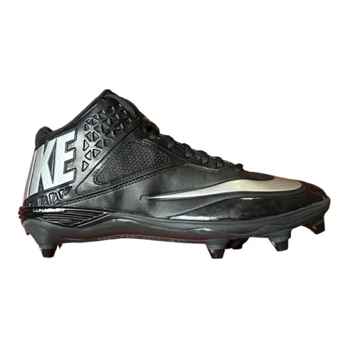 Nike Lunar Code Pro 3/4 D Black/ Silver 579668-002 Football Cleats