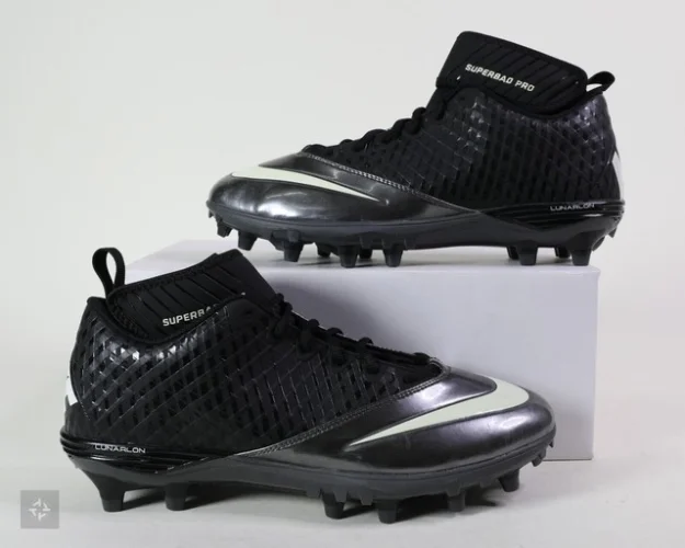 Nike Lunar Super Bad Pro TD Black 511334-009 Football Cleats
