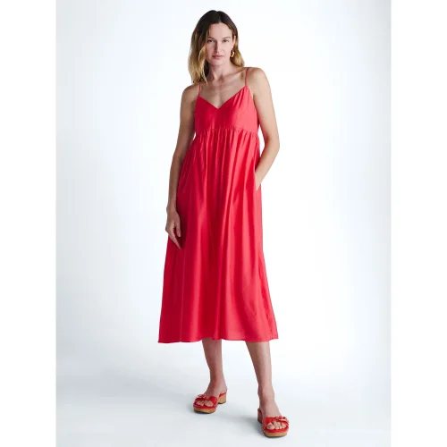 Scoop Women's and Women's Plus Flowy Maxi Dress, Available in Sizes XS to 4X