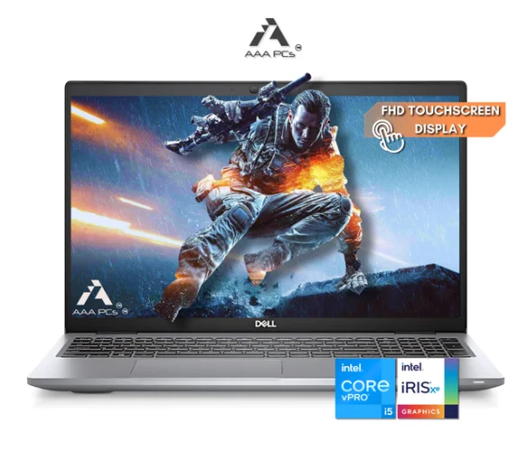Dell Latitude 5520 15.6" Touchscreen Laptop with Intel Core i5, 16GB RAM, 512GB SSD, Windows 11 Pro