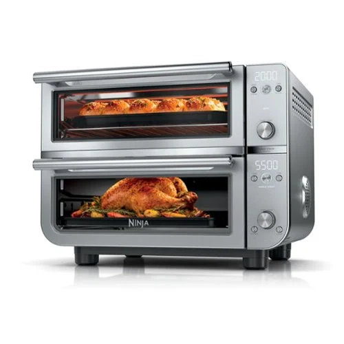 Ninja Double Oven Pro Smart XL Countertop Oven & Air Fryer in Stainless Steel