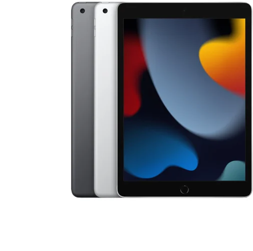Apple iPad 9 (2021) 10.2-inch 64GB or 256GB Space Gray or Silver WiFi or Cellular Model - Good