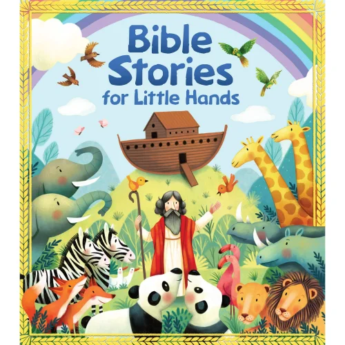 Bible Stories for Little Hands (Board Book) with Padded Cover for Babies and Toddlers