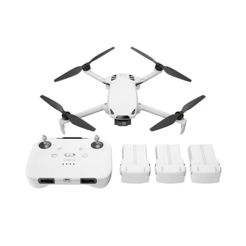 SKYROVER S1 Mini Camera Drone Combo with 4K/60fps Video and 3-Axis Gimbal in White