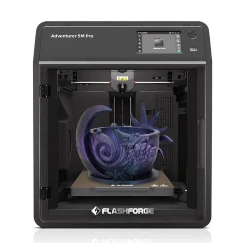 FLASHFORGE Adventurer 5M Pro Enclosed 3D Printer with Air Filtration System for Home Use