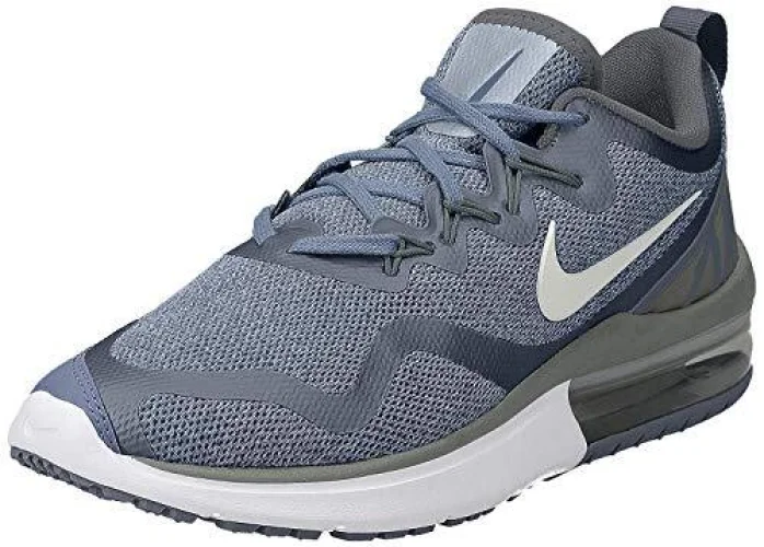 Nike Womens Air Max Fury Metallic Blue Running Shoes Size 5.5 AA5740 007