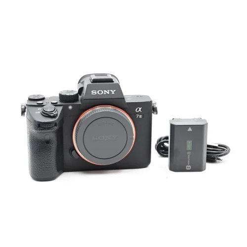 Sony Alpha a7 III Mirrorless 24.2MP Digital Camera Body with Battery