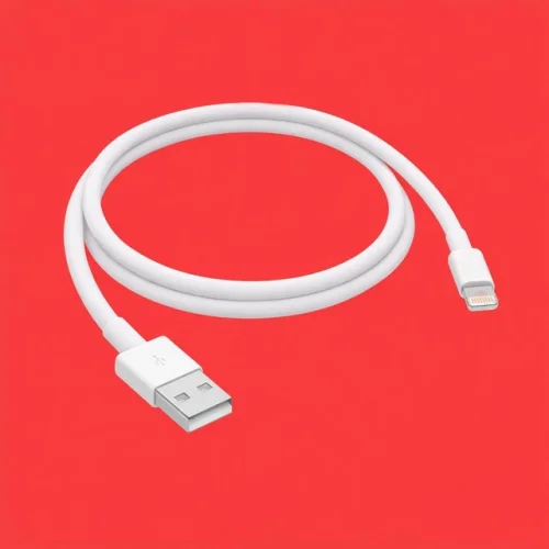 Apple iPhone Compatible USB-A Original White Charging Cable 10ft