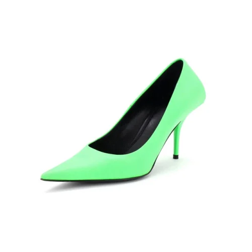 Balenciaga Women's Square Knife Pumps Leather