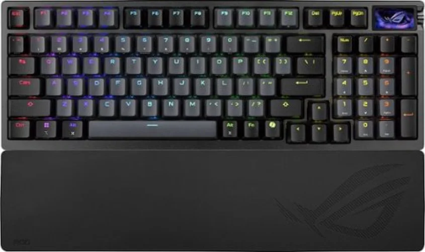 ASUS ROG Azoth 96% Wireless Magnetic Hall Effect RGB Gaming Keyboard with Hot-Swappable ROG HFX V2 Switches - Black