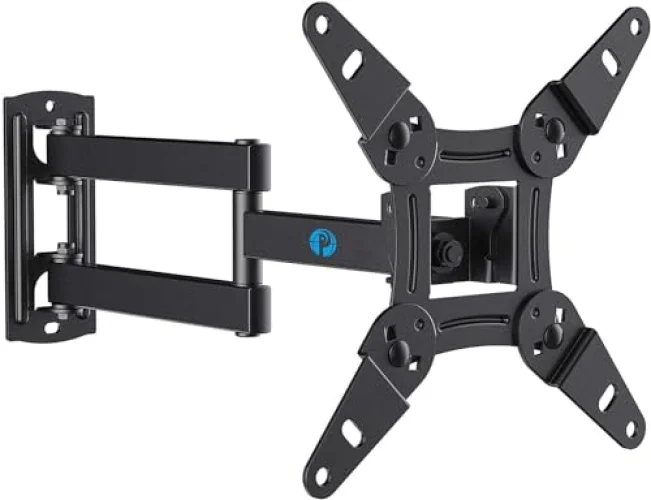 Pipishell Full Motion TV Wall Mount for Echo Show 21/15 and 13-43 Inch Flat Curved Screen TVs