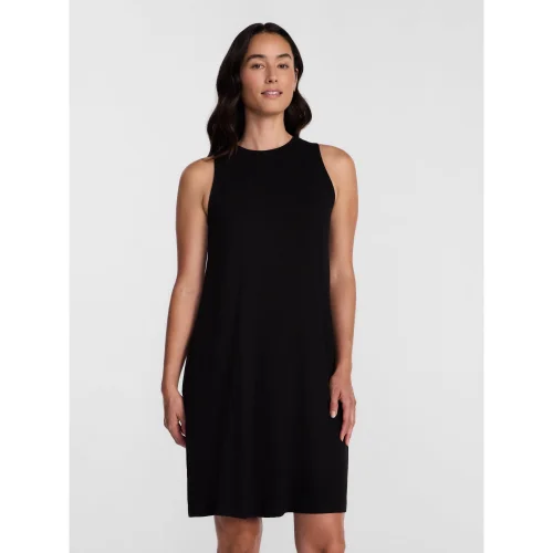 Time and Tru Women&rsquo;s Sleeveless Knit Swing Dress, Sizes XS-XXXL