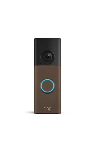 Ring Battery Doorbell 2K with Wide-Angle Video, 6x Enhanced Zoom, Two-Way Talk, and Built-In Battery