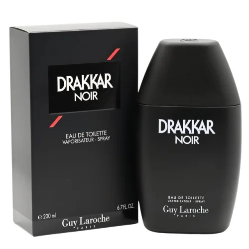 DRAKKAR NOIR by Guy Laroche Cologne for Men Eau de Toilette 6.7 / 6.8 oz New in Box