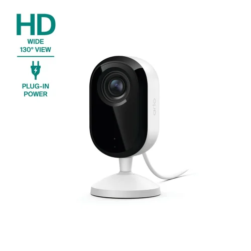 Arlo Essential Indoor Security Camera (3rd Gen, 2025 Release) with HD Video and Privacy Shield