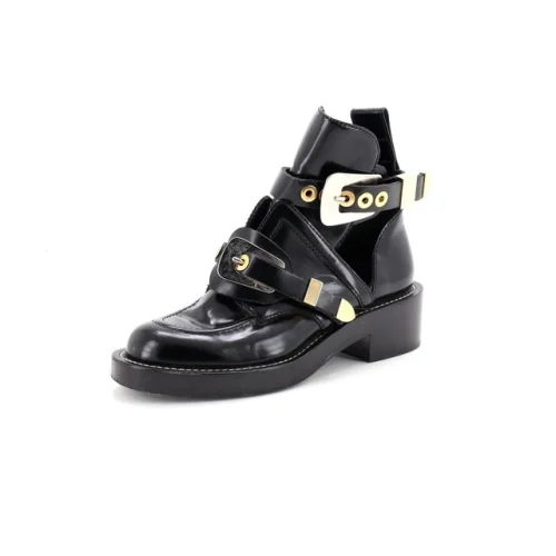 Balenciaga Women's Ceinture Ankle Boots Leather