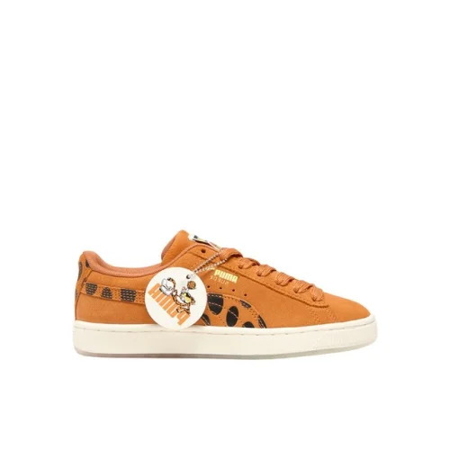 PUMA X Cheetos Suede Lace Up Youth Boys Orange Sneakers Casual Shoes 39885401