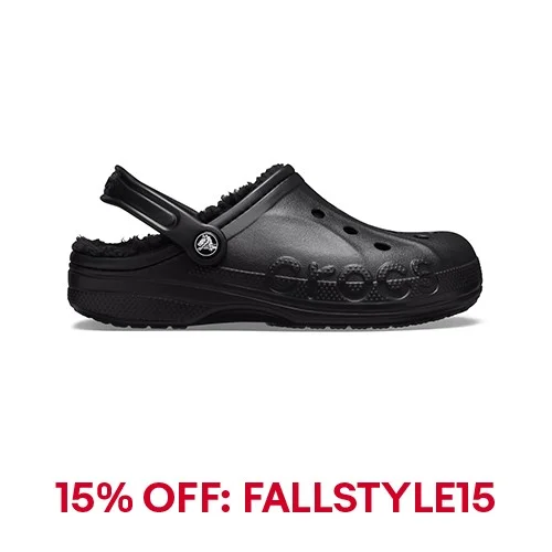 Crocs Adult Baya Lined Clogs