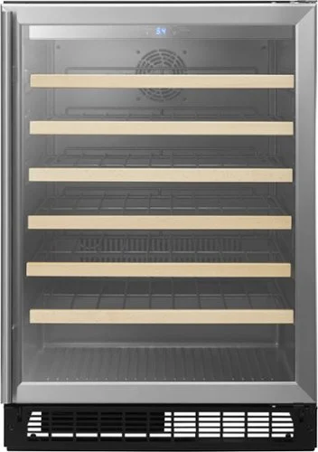 Insignia&trade; 61-Bottle Wine Cooler in Stainless Steel