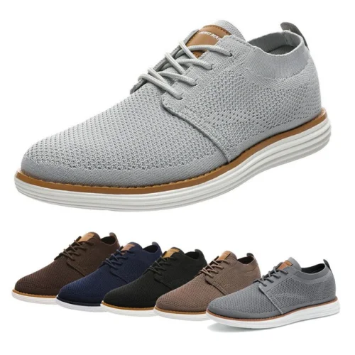 Men's Casual Athletic Comfort Lightweight Lace-up Sneakers