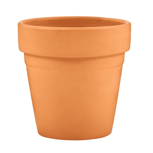 Hello Hobby Medium Terracotta Pot, 4-Inch Clay Flower Pot for Gardening and Decorative Projects