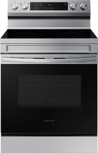 Samsung 30 in. Wide 5 Elements 6.3 cu. ft. Freestanding Electric Range with Rapid Boil, WiFi & Self Clean