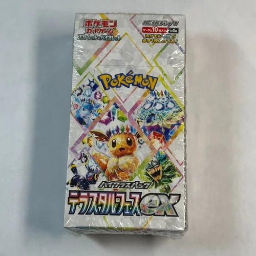 Pokemon Sealed Japanese Terastal Festival Booster Box SV8a