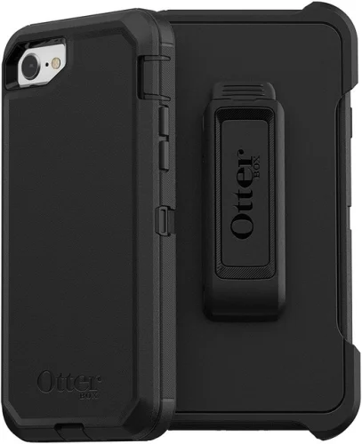 OtterBox DEFENDER SERIES Case for iPhone SE (2nd gen) / iPhone 8/7 - Black