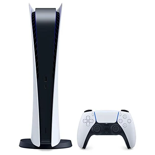 PlayStation 5 Digital Edition Renewed Console with 1TB SSD Storage and Compact Design