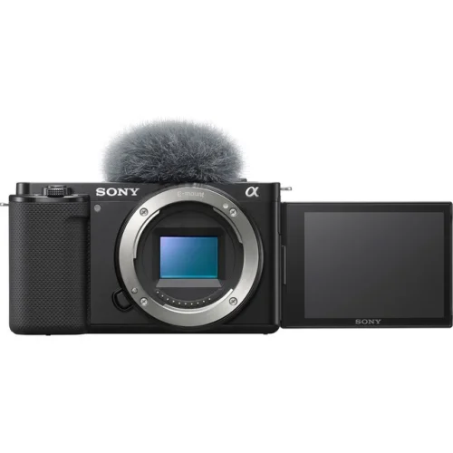 Sony Alpha ZV-E10 APS-C Interchangeable Lens Mirrorless Vlog Camera Body - Open Box Condition