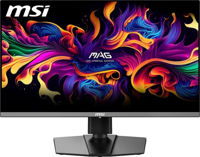 MSI MAG 272QP QD-OLED X50 27" WQHD Gaming Monitor, 500Hz Refresh Rate, 0.03ms Response Time, HDR 500