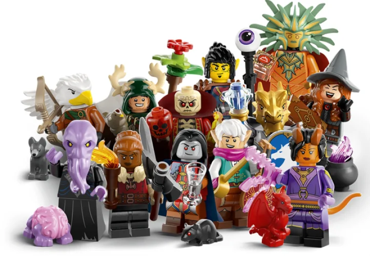 Lego New Series 71047 Dungeons and Dragons Minifigures Complete Set of 12 Figs