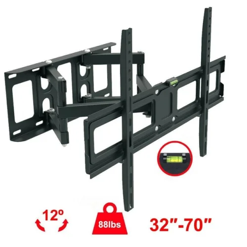 Full Motion TV Wall Mount Bracket for 32 to 70 Inch LCD LED Plasma Televisions